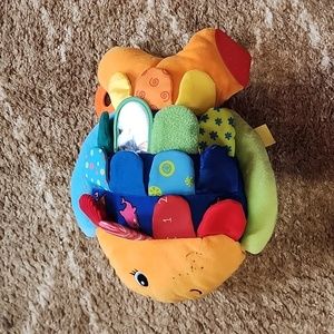 Gently Used Melissa & Doug Flip Fish Soft Baby Toy